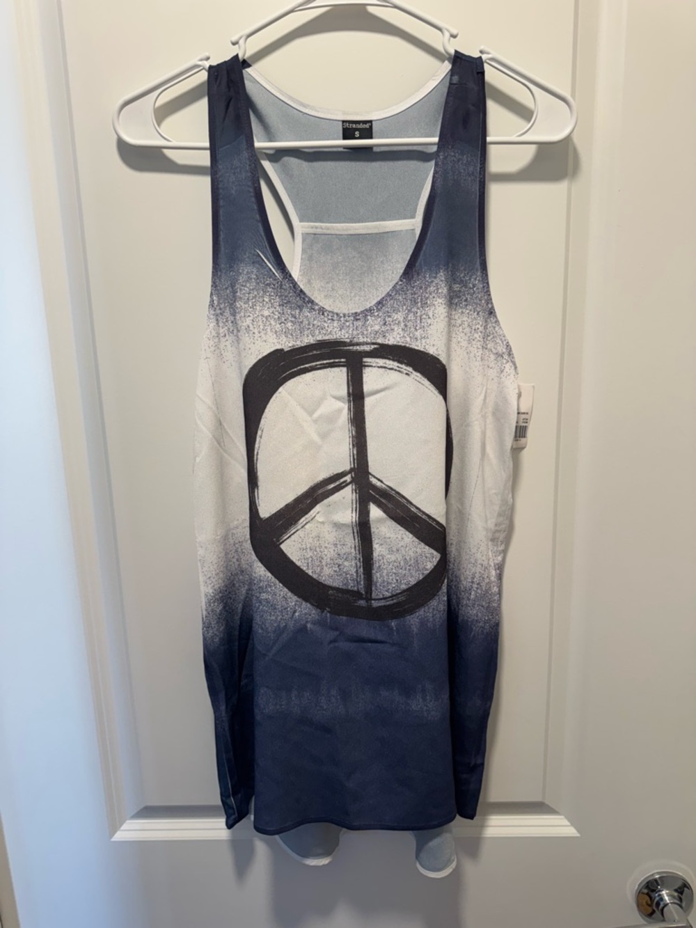 Stranded Light Blue Tank Top